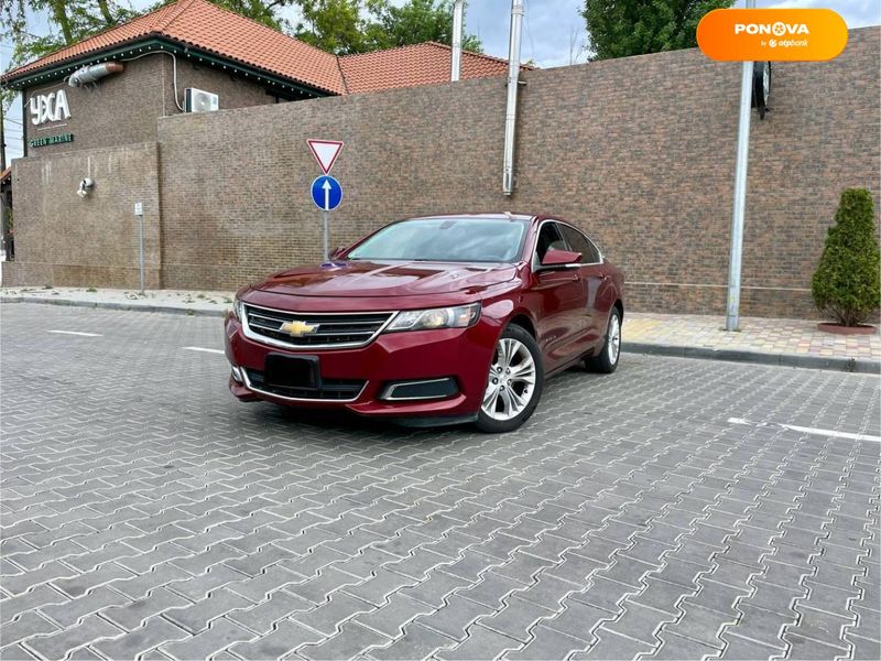 Chevrolet Impala, 2016, Бензин, 2.46 л., 214 тис. км, Седан, Червоний, Одеса 46234 фото