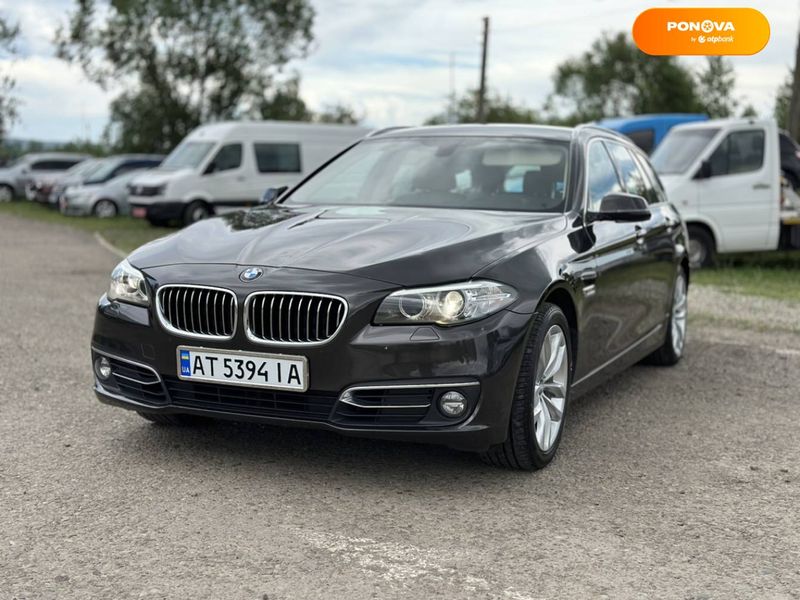 BMW 5 Series, 2014, Дизель, 2 л., 248 тис. км, Універсал, Коричневий, Калуш Cars-Pr-67475 фото