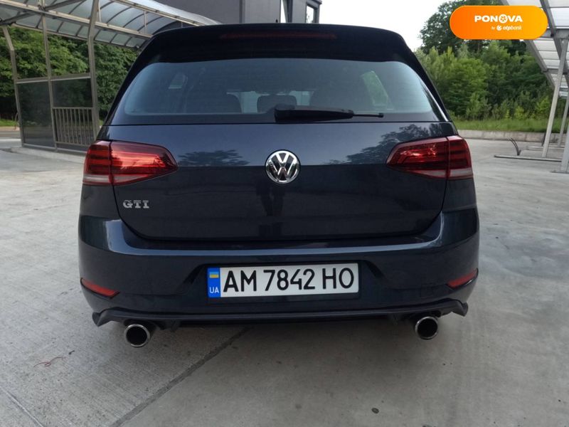 Volkswagen Golf GTI, 2018, Бензин, 1.98 л., 146 тис. км, Хетчбек, Синій, Київ Cars-Pr-64239 фото