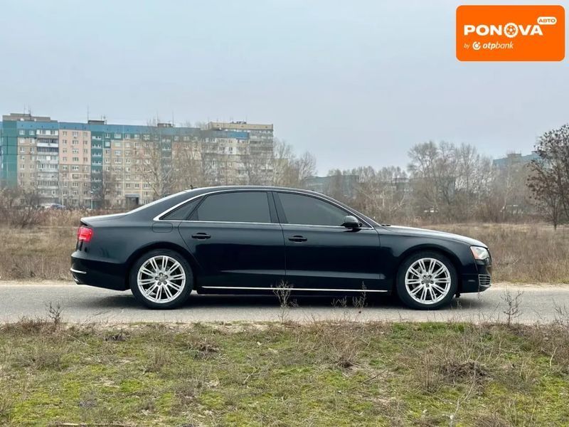 Audi A8, 2014 г., Бензин, 158 тыс. км, Седан, Чорный, Днепр (Днепропетровск) AT-10406651 фото