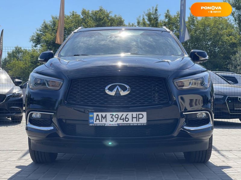 Infiniti QX60, 2020, Бензин, 3.5 л., 71 тис. км, Позашляховик / Кросовер, Чорний, Бердичів 102024 фото