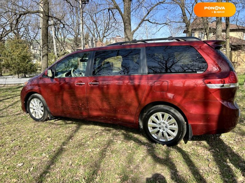 Toyota Sienna, 2014, Бензин, 3.46 л., 139 тис. км, Мінівен, Червоний, Запоріжжя Cars-Pr-57146 фото