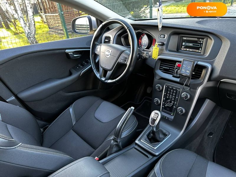 Volvo V40, 2013, Дизель, 1.6 л., 244 тыс. км, Хетчбек, Серый, Стрый 19720 фото