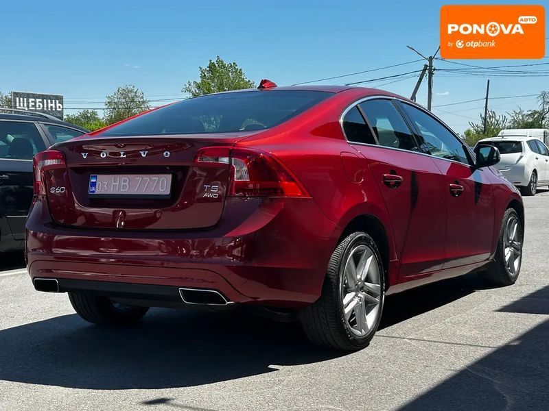 Volvo S60, 2014 р., Бензин, 192 тис. км, Седан, Червоний, Житомир AT-10417568 фото
