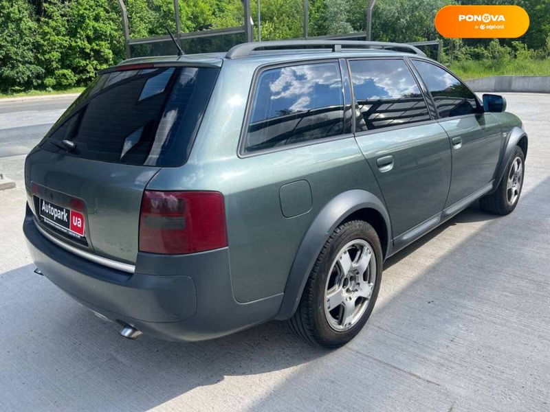 Audi A6 Allroad, 2001, Дизель, 2.5 л., 295 тис. км, Універсал, Зелений, Київ 50978 фото