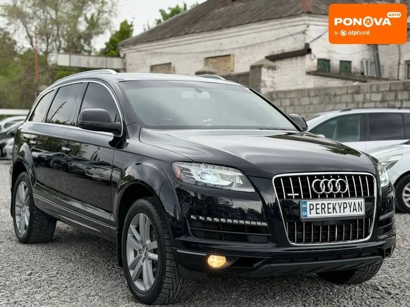 Audi Q7, 2012 р., Дизель, 274 тис. км, Позашляховик / Кросовер, Чорний, Дніпро (Дніпропетровськ) AT-10417900 фото
