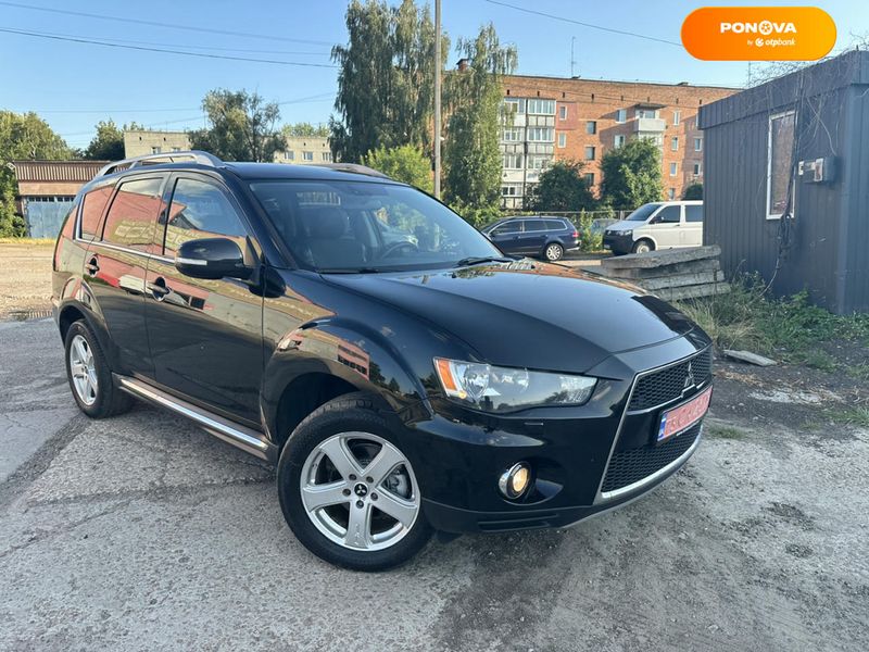 Mitsubishi Outlander XL, 2010, Бензин, 2 л., 235 тис. км, Позашляховик / Кросовер, Чорний, Ніжин 111072 фото