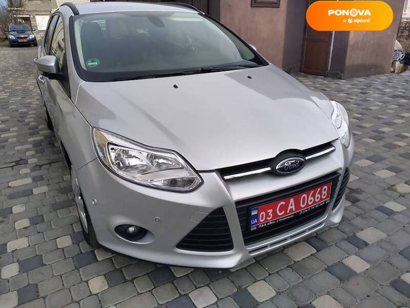 Ford Focus, 2013, Дизель, 1.6 л., 197 тыс. км, Универсал, Серый, Ходорів Cars-Pr-68829 фото