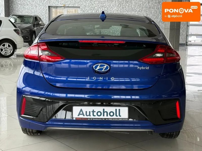Hyundai Ioniq, 2019 г., Гибрид (HEV), 38 тыс. км, Седан, Синий, Одесса AT-10415966 фото