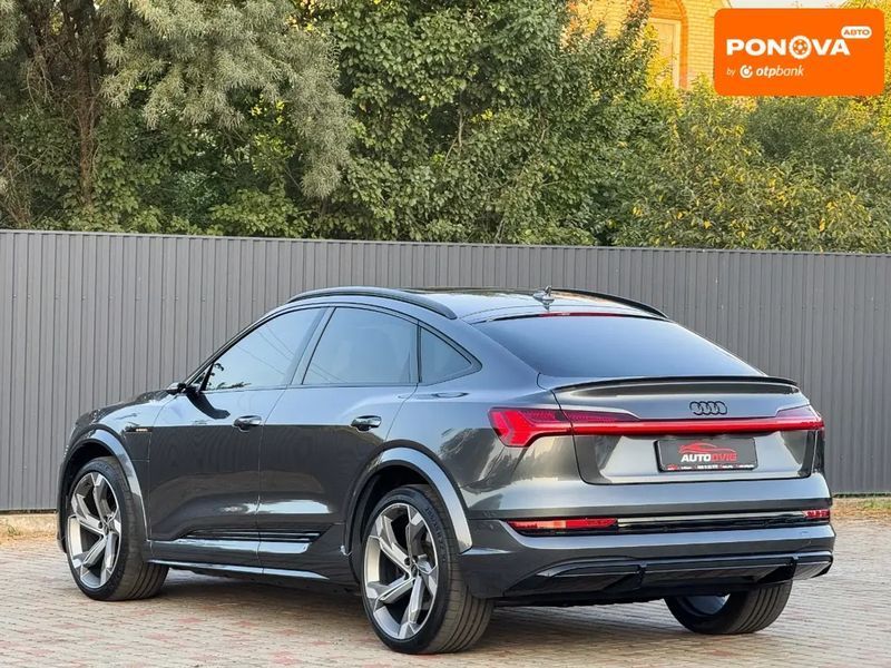 Audi e-tron S Sportback, 2021 р., Електро, 56 тис. км, Позашляховик / Кросовер, Сірий, Луцьк AT-10402934 фото
