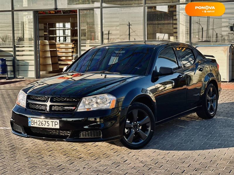 Dodge Avenger, 2011, Бензин, 2.4 л., 239 тыс. км, Седан, Чорный, Одесса 41870 фото