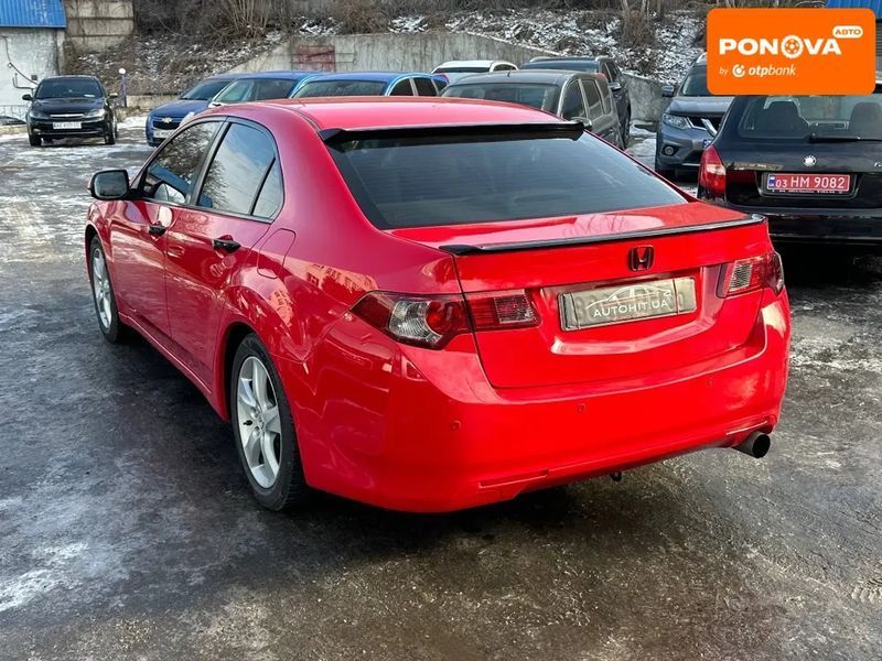 Honda Accord, 2008 р., Бензин, 246 тис. км, Седан, Червоний, Кам'янське (Дніпродзержинськ) AT-10409391 фото