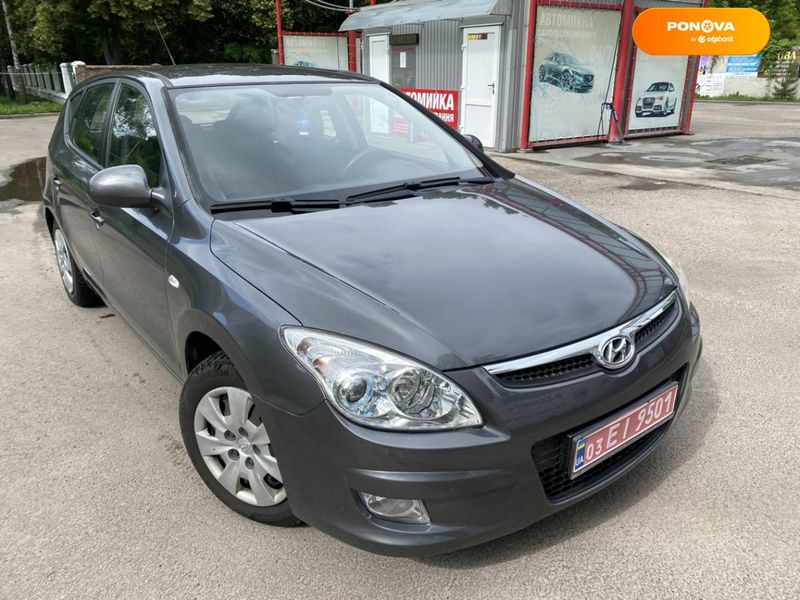 Hyundai i30, 2008, Бензин, 1.6 л., 164 тис. км, Хетчбек, Сірий, Конотоп Cars-Pr-66963 фото