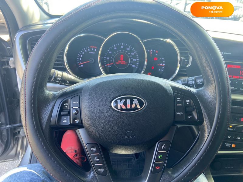 Kia Optima, 2013, Бензин, 2.36 л., 155 тис. км, Седан, Сірий, Миколаїв 109916 фото