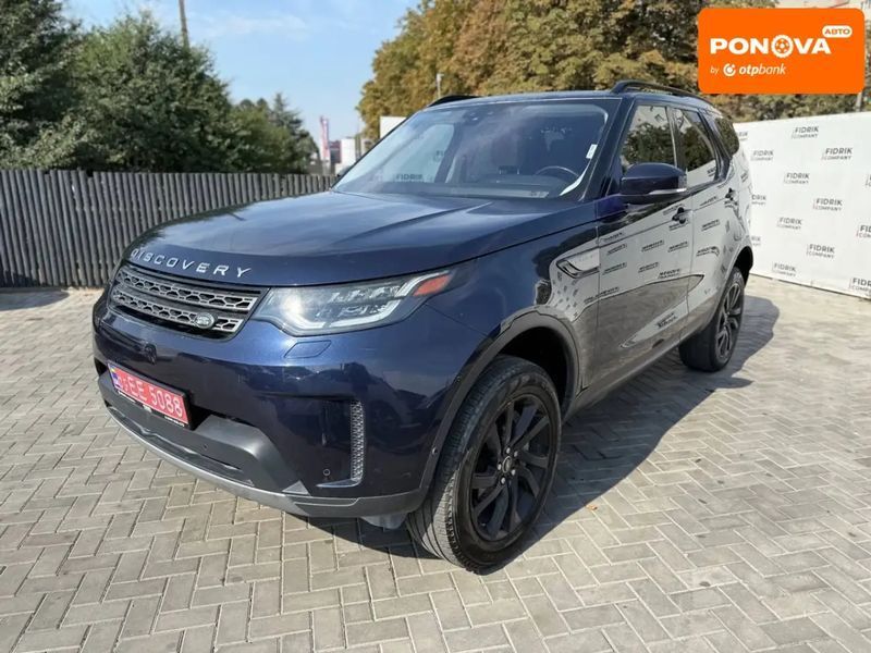 Land Rover Discovery, 2019 р., Бензин, 136 тис. км, Позашляховик / Кросовер, Синій, Луцьк AT-10402523 фото