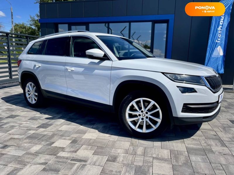 Skoda Kodiaq, 2018, Дизель, 2 л., 133 тис. км, Позашляховик / Кросовер, Білий, Рівне 97231 фото