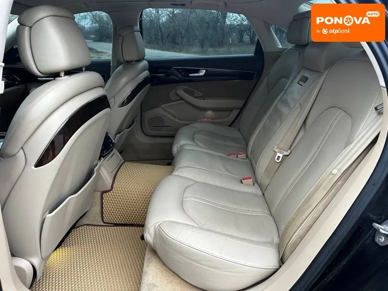 Audi A8, 2014 г., Бензин, 158 тыс. км, Седан, Чорный, Днепр (Днепропетровск) AT-10406651 фото