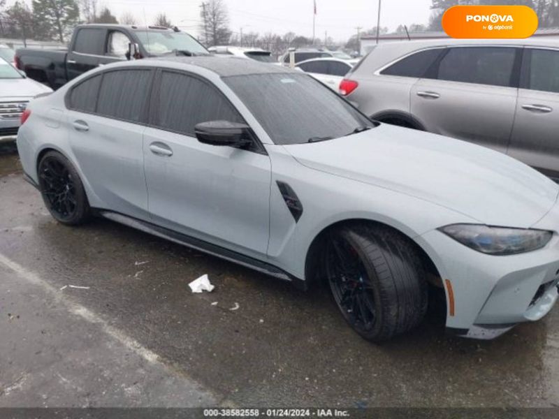 BMW M3, 2022, Бензин, 2.99 л., 20 тыс. км, Седан, Серый, Киев Cars-EU-US-KR-45516 фото