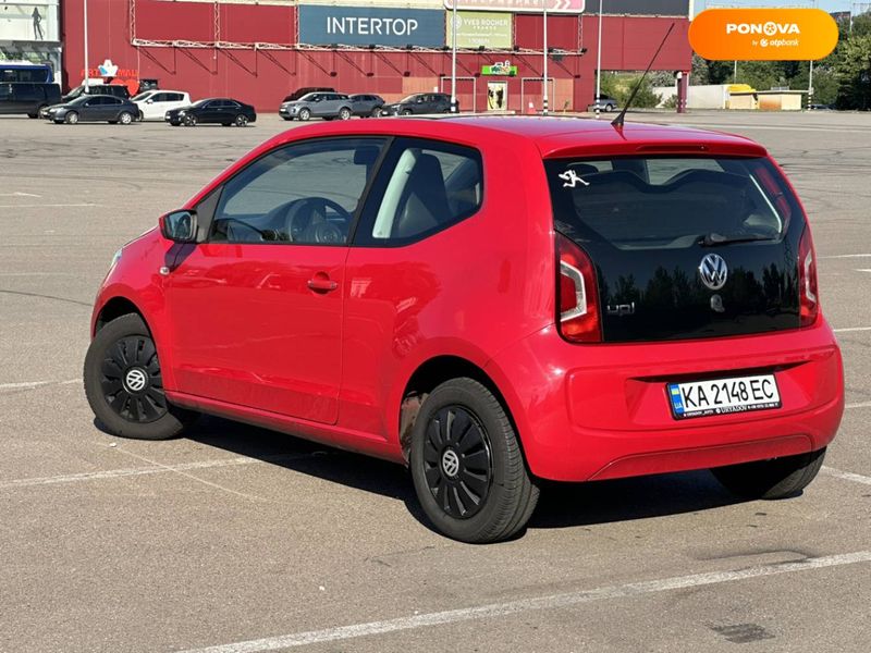 Volkswagen Up, 2012, Бензин, 1 л., 245 тис. км, Хетчбек, Червоний, Київ 100279 фото