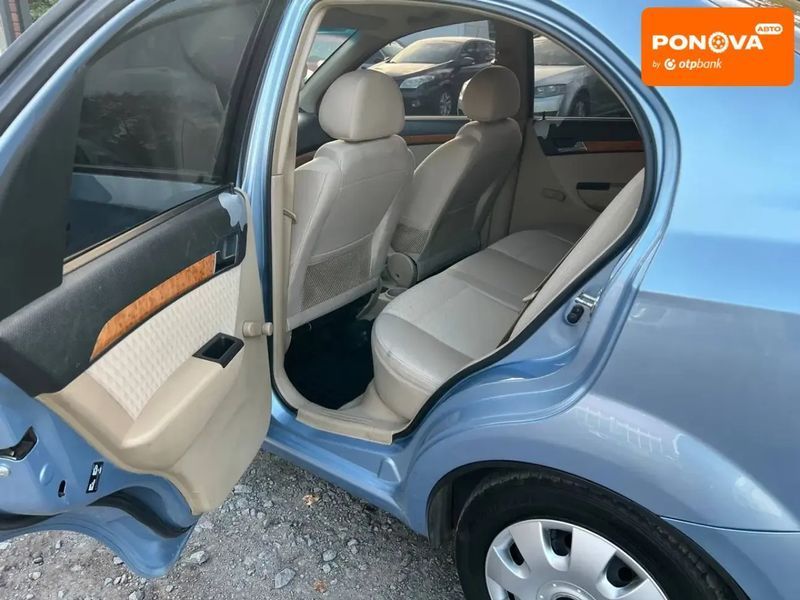 Chevrolet Aveo, 2007 р., Газ пропан-бутан / Бензин, 84 тис. км, Седан, Синій, Хмельницький AT-10410415 фото