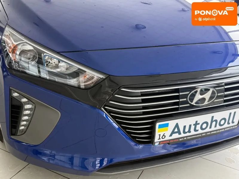 Hyundai Ioniq, 2019 г., Гибрид (HEV), 38 тыс. км, Седан, Синий, Одесса AT-10415966 фото
