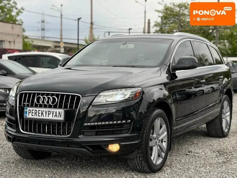 Audi Q7, 2012 р., Дизель, 274 тис. км, Позашляховик / Кросовер, Чорний, Дніпро (Дніпропетровськ) AT-10417900 фото