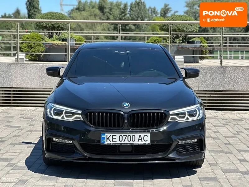 BMW 5 Series, 2018 г., Дизель, 110 тыс. км, Седан, Чорный, Днепр (Днепропетровск) AT-10427385 фото