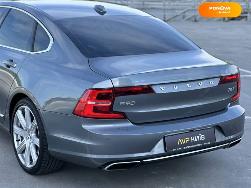 Volvo S90, 2016, Бензин, 2 л., 84 тис. км, Седан, Сірий, Київ 51198 фото