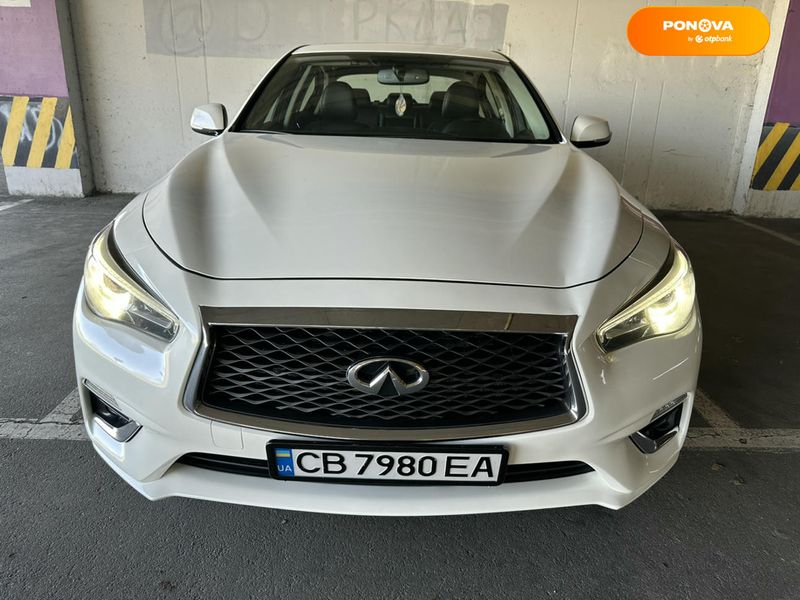 Infiniti Q50, 2017, Бензин, 3 л., 99 тыс. км, Седан, Белый, Киев Cars-Pr-65475 фото