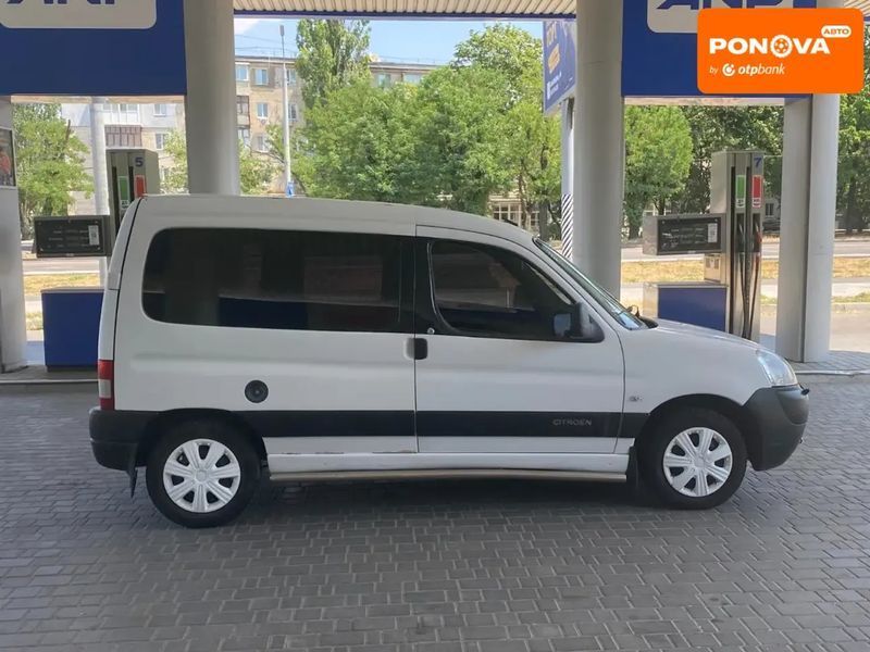 Citroen Berlingo, 2006 р., Бензин, 199 тис. км, Мінівен, Білий, Миколаїв AT-10403542 фото