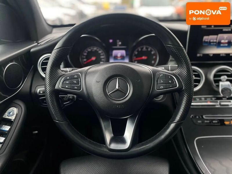 Mercedes-Benz GLC-Class, 2018 р., Бензин, 108 тис. км, Позашляховик / Кросовер, Сірий, Київ AT-10419031 фото