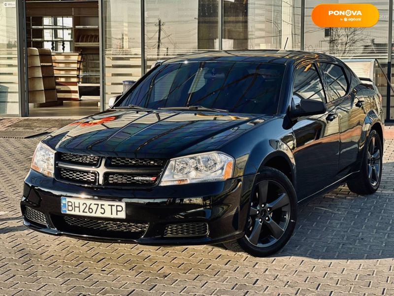 Dodge Avenger, 2011, Бензин, 2.4 л., 239 тыс. км, Седан, Чорный, Одесса 41870 фото