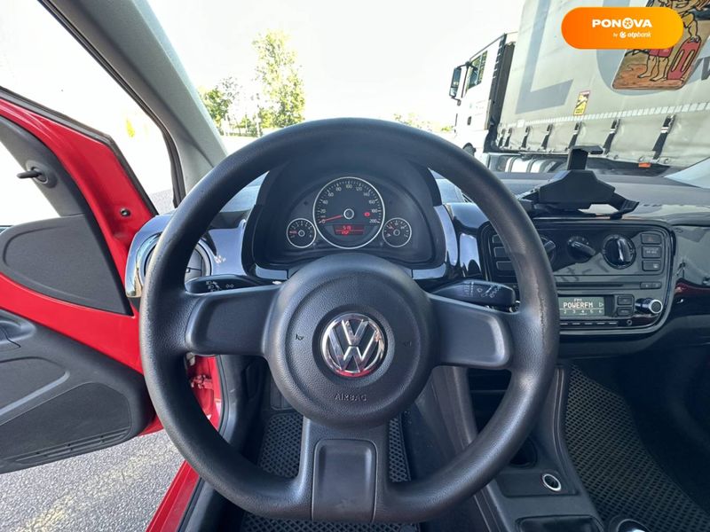 Volkswagen Up, 2012, Бензин, 1 л., 245 тис. км, Хетчбек, Червоний, Київ 100279 фото