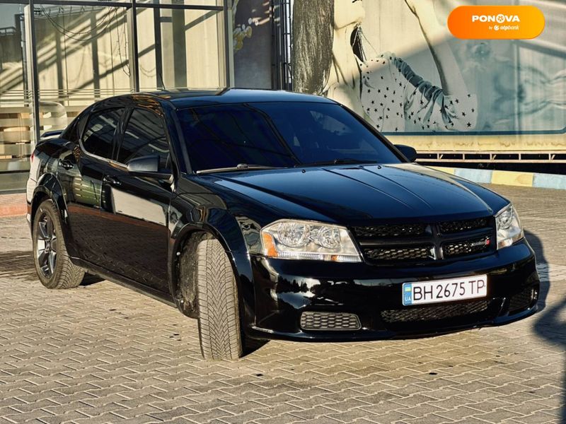 Dodge Avenger, 2011, Бензин, 2.4 л., 239 тыс. км, Седан, Чорный, Одесса 41870 фото