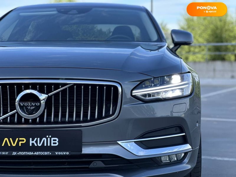 Volvo S90, 2016, Бензин, 2 л., 84 тыс. км, Седан, Серый, Киев 51198 фото