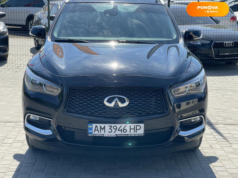 Infiniti QX60, 2020, Бензин, 3.5 л., 71 тис. км, Позашляховик / Кросовер, Чорний, Бердичів 102024 фото