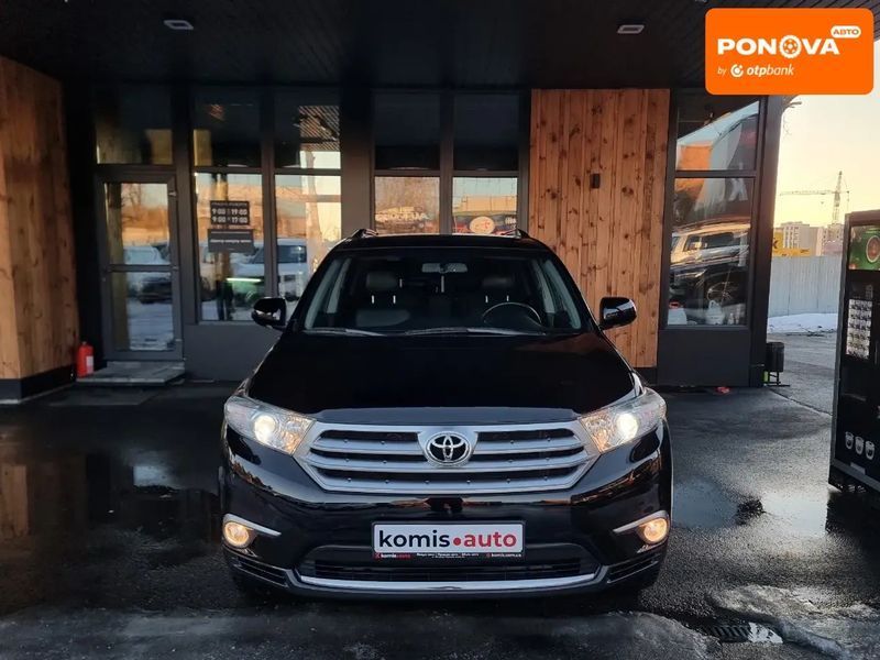 Toyota Highlander, 2013 р., Бензин, 60 тис. км, Позашляховик / Кросовер, Чорний, Вінниця AT-10411145 фото