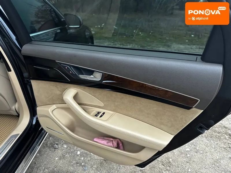 Audi A8, 2014 г., Бензин, 158 тыс. км, Седан, Чорный, Днепр (Днепропетровск) AT-10406651 фото