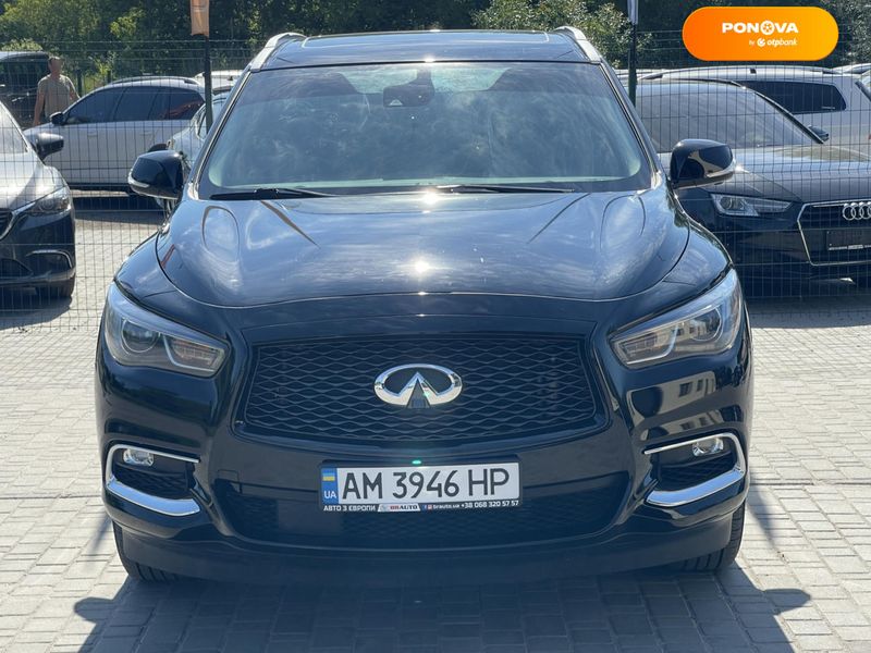 Infiniti QX60, 2020, Бензин, 3.5 л., 71 тис. км, Позашляховик / Кросовер, Чорний, Бердичів 102024 фото