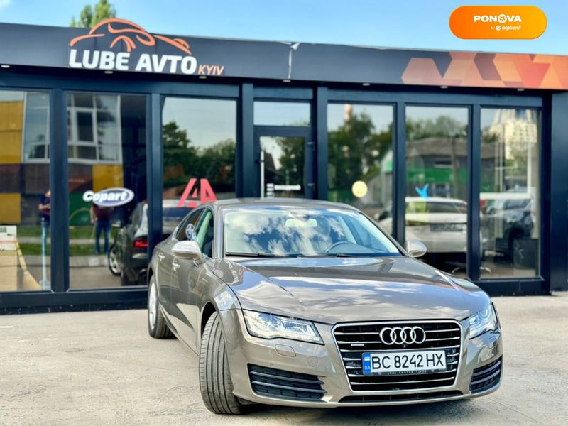 Audi A7 Sportback, 2011, Бензин, 2.8 л., 202 тис. км, Ліфтбек, Коричневий, Київ 103033 фото