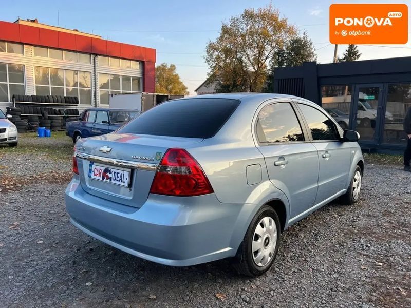Chevrolet Aveo, 2007 р., Газ пропан-бутан / Бензин, 84 тис. км, Седан, Синій, Хмельницький AT-10410415 фото