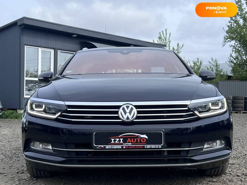 Volkswagen Passat, 2019, Дизель, 2 л., 128 тис. км, Універсал, Чорний, Луцьк 40844 фото