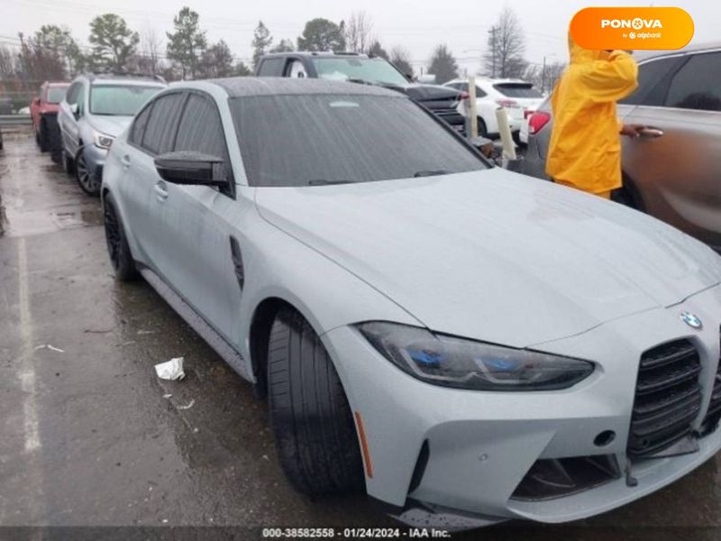 BMW M3, 2022, Бензин, 2.99 л., 20 тыс. км, Седан, Серый, Киев Cars-EU-US-KR-45516 фото