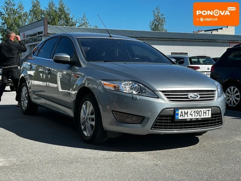 Ford Mondeo, 2009 р., Газ пропан-бутан / Бензин, 218 тис. км, Ліфтбек, Сірий, Житомир AT-10418003 фото