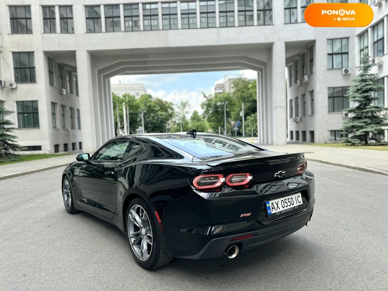 Chevrolet Camaro, 2018, Бензин, 3.64 л., 49 тыс. км, Купе, Чорный, Харьков Cars-Pr-57039 фото