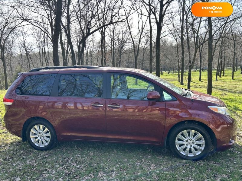 Toyota Sienna, 2014, Бензин, 3.46 л., 139 тис. км, Мінівен, Червоний, Запоріжжя Cars-Pr-57146 фото