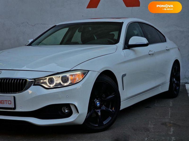 BMW 4 Series Gran Coupe, 2014, Бензин, 2 л., 119 тыс. км, Купе, Белый, Одесса 102579 фото