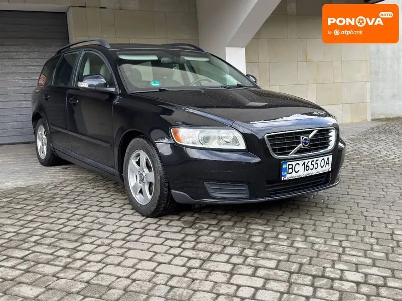Volvo V50, 2010 р., Дизель, 246 тис. км, Універсал, Чорний, Львів AT-10427414 фото