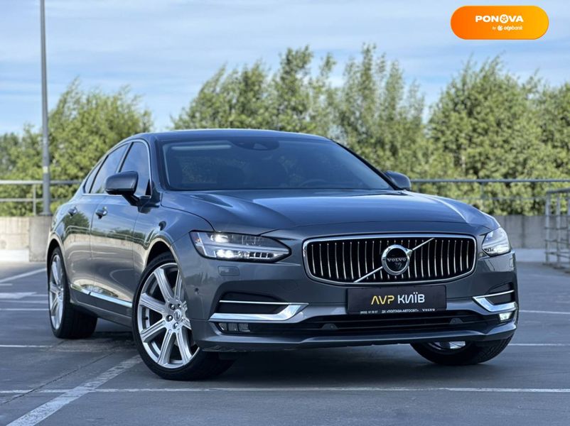 Volvo S90, 2016, Бензин, 2 л., 84 тыс. км, Седан, Серый, Киев 51198 фото