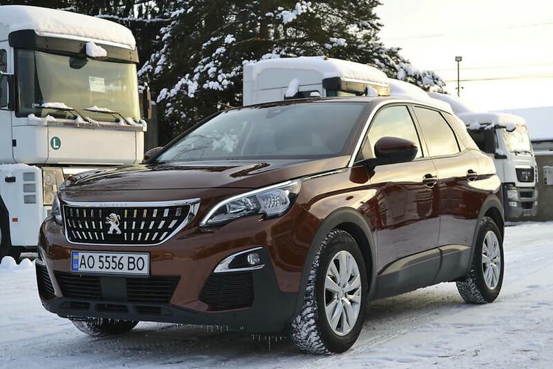 Peugeot 3008, 2017, Дизель, 1.6 л., 230 тыс. км, Внедорожник / Кроссовер, Коричневый, Хуст 18016 фото